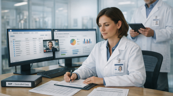 Audit-ready pharma documentation using Microsoft 365 tools